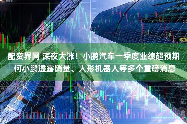 配资界网 深夜大涨！小鹏汽车一季度业绩超预期 何小鹏透露销量、人形机器人等多个重磅消息